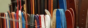 stockage des ceintures